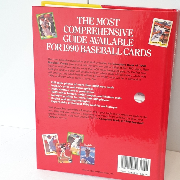 Vintage 1990 Complete Book Of 1990 Baseball Cards - Picture 4 of 15